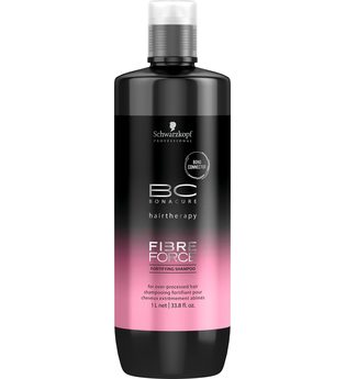 Schwarzkopf Professional Haarshampoo »BC Bonacure Fibre Force Fortifying Shampoo«, 1-tlg., Sulfatfrei, für übermäßig behandeltes Haar, 1000 ml
