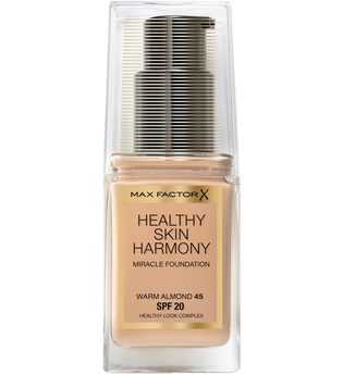 Max Factor Make-Up Gesicht Healthy Skin Harmony Miracle Foundation Nr. 45 Warm Almond 30 ml