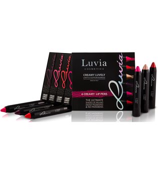 Luvia Cosmetics Lippenstift-Set »Creamy Luvely«, 6-tlg.