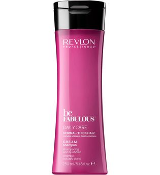 REVLON PROFESSIONAL Haarshampoo »Be Fabulous Daily Care Normal/Thick Hair Cream Shampoo«, aufbauend, 250 ml
