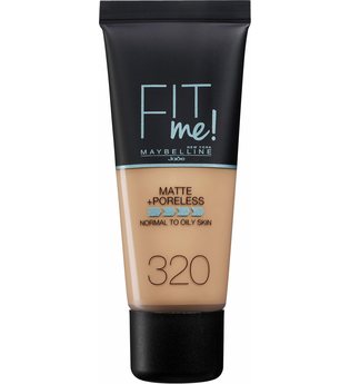 Maybelline Fit Me! Matte and Poreless Foundation 30 ml (verschiedene Farbtöne) - 320 Natural Tan