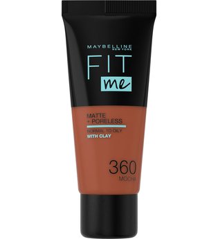 Maybelline Fit Me! Matte + Poreless Make-Up Nr. 360 Mocha Foundation 30ml Flüssige Foundation