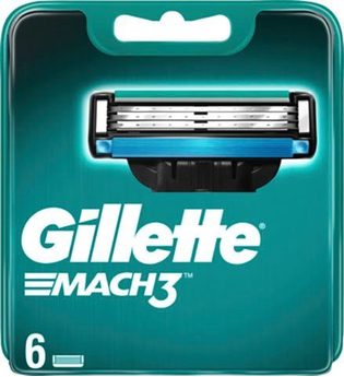 Gillette Rasierklingen »Mach 3«, 6-tlg.