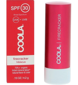 COOLA Lippenpflegestift »Mineral Liplux SPF30«, rot, 4,2 g, firecracker