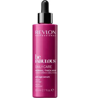 REVLON PROFESSIONAL Haarserum »Be Fabulous Daily Care Normal/ Thick Hair Anti Age Serum«, Anti-Aging Wirkung