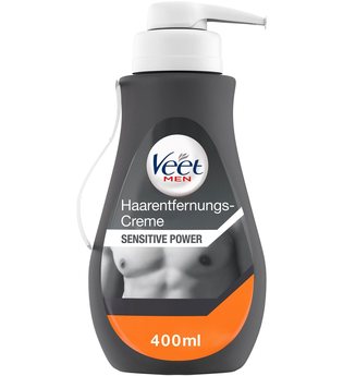 Veet Haarentfernung Cremes For Men Haarentfernungs-Gelcreme Sensitiv 400 ml