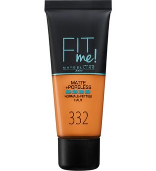 Maybelline Fit Me! Matte and Poreless Foundation 30 ml (verschiedene Farbtöne) - 332 Golden