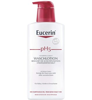 Eucerin Produkte Eucerin pH5 Waschlotion mit Pumpe empfindliche Haut,400ml Duschgel 0.4 l