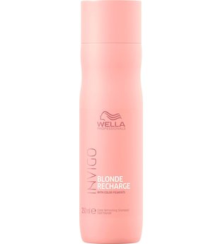Wella Professionals Haarshampoo »Invigo Blonde Recharge Color Refreshing Shampoo Cool Blonde«, gegen Gelbstich