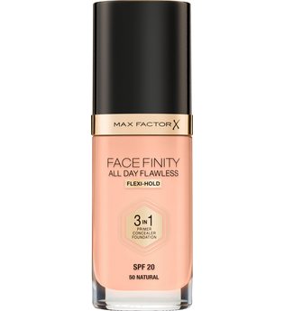 Max Factor Face Finity All Day Flawless 3 in 1 Foundation 30ml 50 Natural (Light, Cool)
