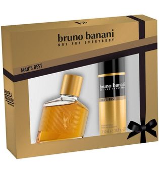 Bruno Banani Herrendüfte Man's Best Geschenkset Eau de Toilette Spray 30 ml + Deodorant Spray 50 ml 1 Stk.