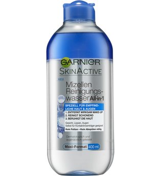 Garnier Skin Active Mizellen Reinigungswasser Sensitiv für empfindliche Haut Mizellenwasser 400.0 ml