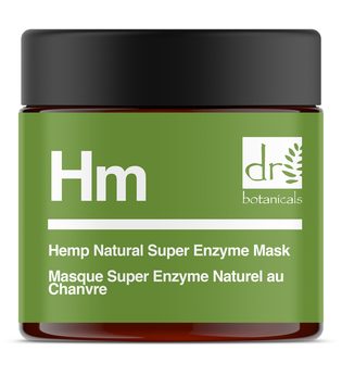 Dr Botanicals Maske mit Hanfsamenöl & Granatapfel-Enzymen, 50 ml »Hanf Gesichtsmaske«, grün, grün