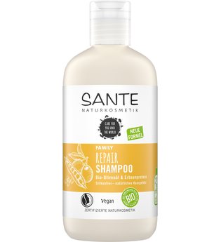 Sante FAMILY Repair Bio-Olivenöl & Erbsenprotein Haarshampoo 250 ml