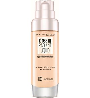 Maybelline Dream Radiant Liquid Hydrating Foundation with Hyaluronic Acid and Collagen 30ml (Various Shades) - 040 Fawn