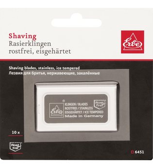 Becker Manicure Shaving Shop Rasierer Rasierklingen Fresh Tradition TRADITION Doppelschneideklinge - Gillette Super Silver 10 Klingen 10 Stk.