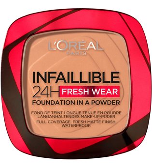 L'Oréal Paris Infaillible 24H Fresh Wear Make-Up-Puder 260 Golden Sun Puder 9g Kompakt Foundation