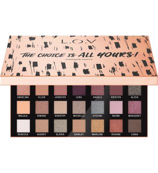 L.O.V - Lidschattenpalette - THE CHOICE IS ALL YOURS! eyeshadow palette