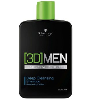 Schwarzkopf Professional Haarshampoo »[3D] Men Deep Cleansing Shampoo«, 1-tlg., Tiefenreinigung