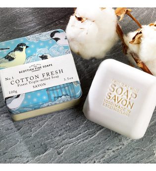 Scottish Fine Soaps  Seife Cotton Fresh