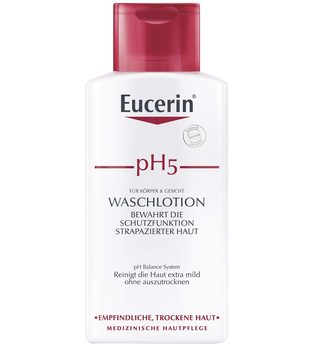 Eucerin pH5 Hautschutz Waschlotion + gratis Eucerin Sun Sensitive Protect LSF30 75ml 200 Milliliter