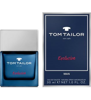 Tom Tailor Herrendüfte Exclusive Man Eau de Toilette Spray 30 ml