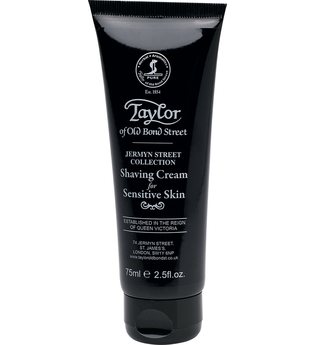 Taylor of old Bond Street Herrenpflege Jermyn Street Collection Jermyn Street Shaving Cream for Sensitive Skin Tube 75 ml