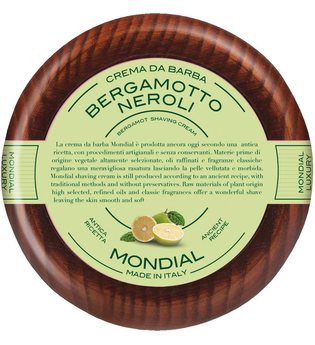 Mondial Antica Barberia Rasiercreme »Luxury Shaving Cream Wooden Bowl Bergamotto Neroli«