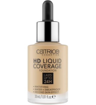 Catrice Teint Make-up HD Liquid Coverage Foundation Nr. 034 Medium Beige 30 ml