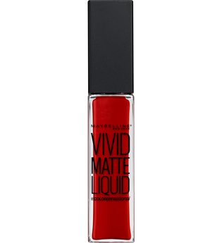 Maybelline Color Sensational Vivid Matte Liquid Lipstick 8ml (Various Shades) - 35 Rebel Red