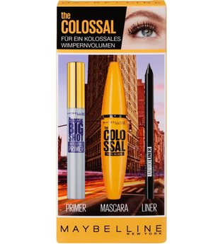 Maybelline Volum' Express The Colossal 100% Black Augen Make-up Set