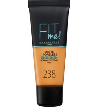 Maybelline Fit Me! Matte and Poreless Foundation 30 ml (verschiedene Farbtöne) - 238 Rich Tan