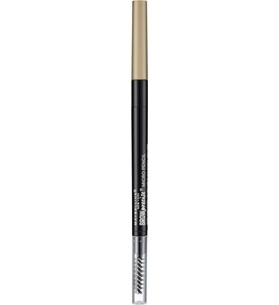 MAYBELLINE NEW YORK Augenbrauen-Stift »Eye Brow Precise Micro Pencil«, formgebende Bürstchen, natur, Blonde