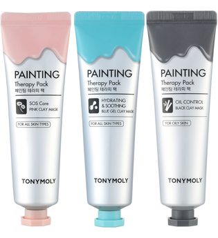 TONYMOLY Gesichtsmasken-Set »Painting Therapy« Set, 3-tlg.