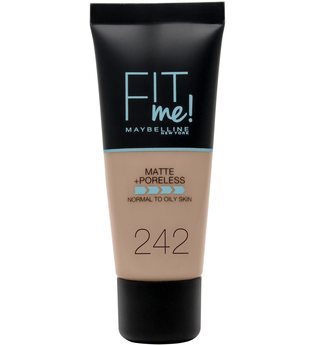 Maybelline Fit Me! Matte + Poreless Make-Up Nr. 242 Light Honey Foundation 30ml Flüssige Foundation