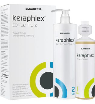ELKADERM Haarpflege-Set »Keraphlex Set«, Spar-Set, 2-tlg., Step 1 + Step 2