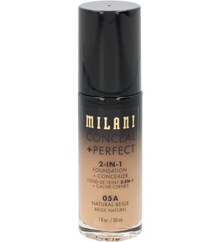 Milani - Foundation + Concealer - 2 in 1 - Conceal + Perfect - Natural Beige - 05A