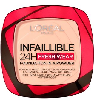 L'Oréal Paris Infaillible 24H Fresh Wear Make-Up-Puder 180 Rose Sand Puder 9g Kompakt Foundation