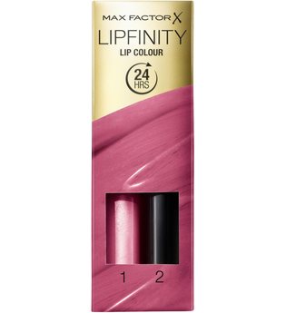 Max Factor Lipfinity Lip Colour Lipstick 2-step Long Lasting 4g 40 Vivacious
