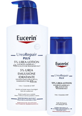 Eucerin UreaRepair plus Lotion 5% + gratis Eucerin UreaRepair PLUS Lotion 10% (150 ml) 400 Milliliter