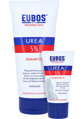 EUBOS TROCKENE Haut Urea 5% Shampoo + gratis Eubos Handcreme 5% Urea 25 ml 200 Milliliter