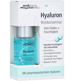 medipharma Cosmetics Medipharma Cosmetics Hyaluron Wirkkonzentrat Anti-Falten+Feuchtigkeit Anti-Aging Pflege 13.0 ml