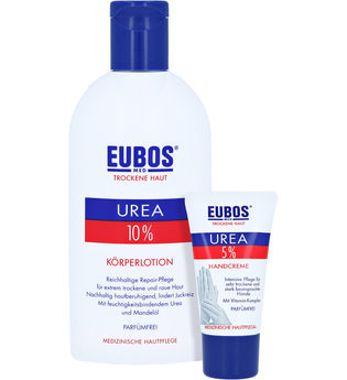Eubos Trockene HAUT Urea 10% Körperlotion + gratis Eubos Handcreme 5% Urea 25 ml 200 Milliliter