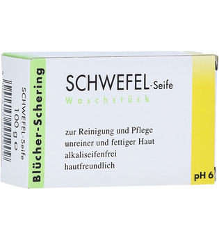 Blücher-Schering SCHWEFEL SEIFE Blücher Schering Seife 0.1 kg