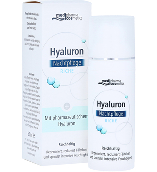 medipharma Cosmetics Medipharma Cosmetics Hyaluron Nachtpflege riche Anti-Aging Pflege 50.0 ml