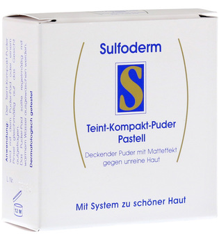 Sulfoderm S Teint Kompakt Puder pastell Anti-Akne 0.01 kg