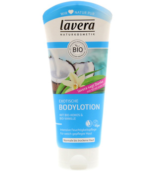 Lavera Körperpflege Body SPA Body Lotion und Milk Bio-Kokos & Bio-Vanille Exotische Body Lotion 200 ml