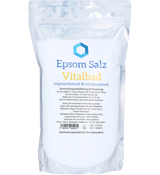 Casida EPSOM Salz Vitalbad Badezusatz 1.0 kg