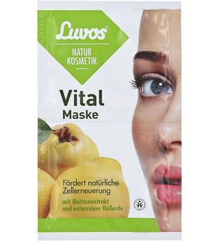 Luvos Creme-Maske Vital mit Quittenextrakt Feuchtigkeitsmaske 15.0 ml