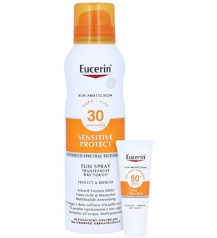 Eucerin Produkte Eucerin Sensitive Protect Sun Spray Transparent Dry Touch LSF 30,200ml Sonnencreme 200.0 ml